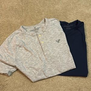 Bundle American Eagle Henley tees